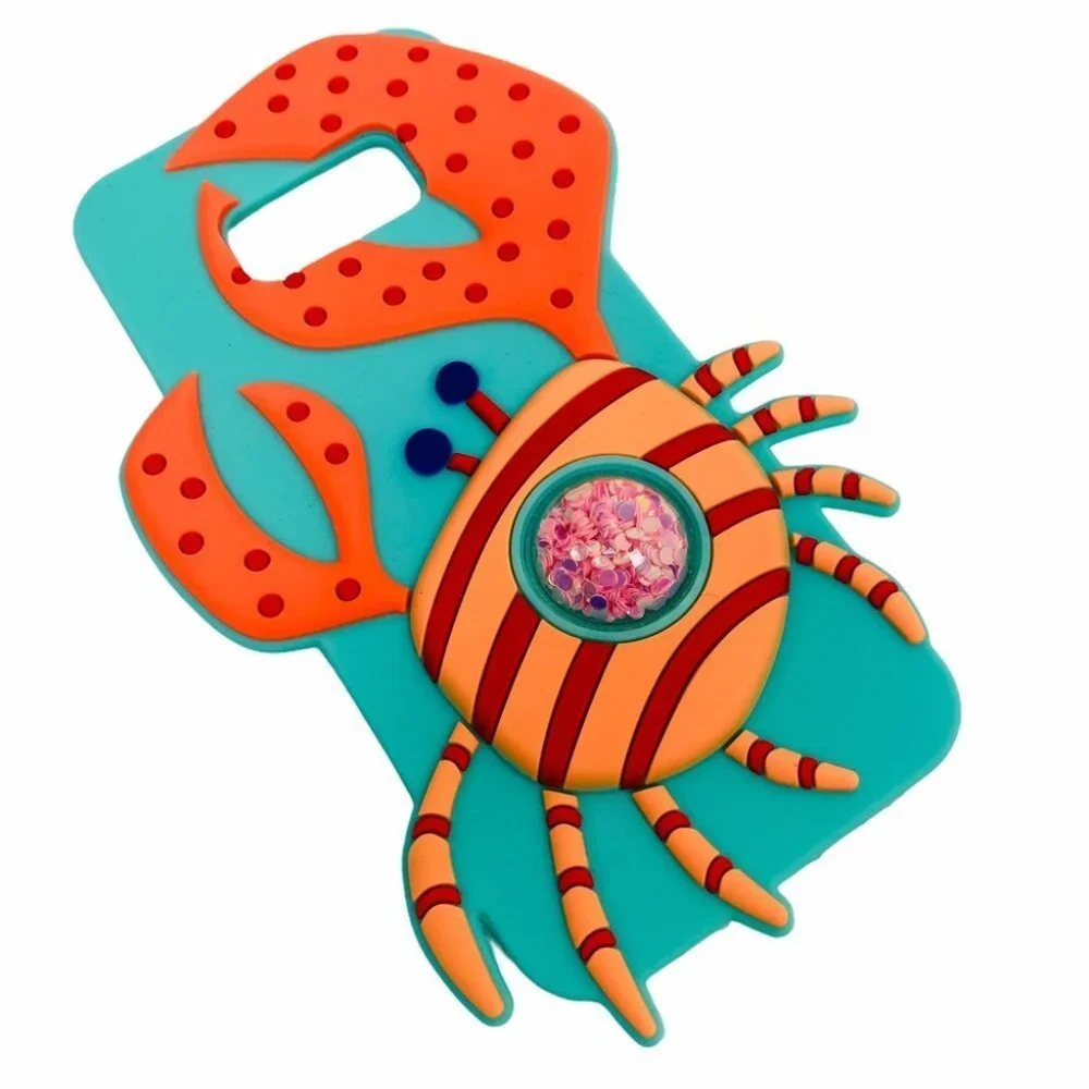 NEW Samsung 8 Silicone Phone Case Crab Sebastian